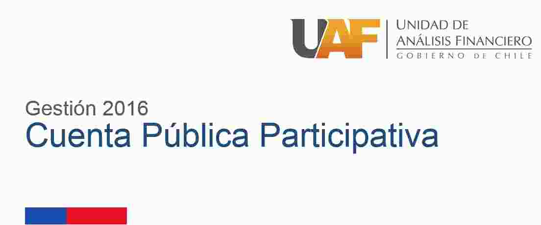 UAF ABRE PERÍODO DE PREGUNTAS Y OPINIONES SOBRE GESTIÓN 2016 Y COMPROMISOS ADQUIRIDOS PARA 2017